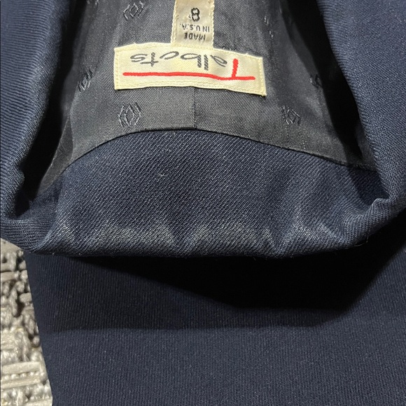 Vintage Talbots | Navy Blue Wool Blazer - Picture 16 of 16
